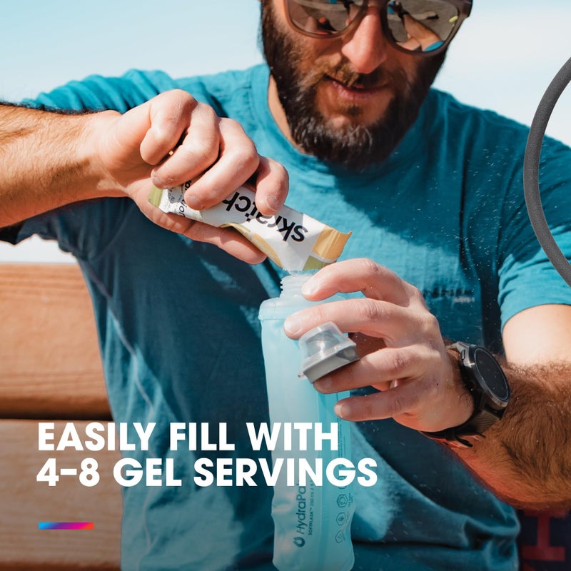 HydraPak SoftFlask - Collapsible Nutrition Flask (150ml or 250ml) - BPA Free, Easy Open Cap, Foldable, Lightweight - Image 3